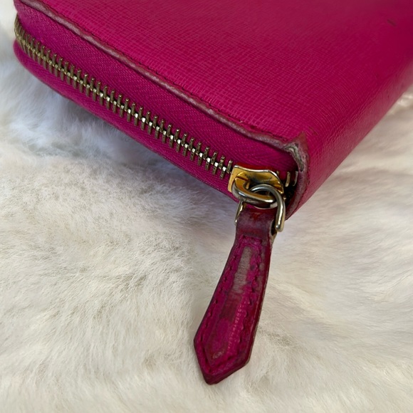 Fendi Pink Leather Crayons long zippy wallet - Picture 5 of 17